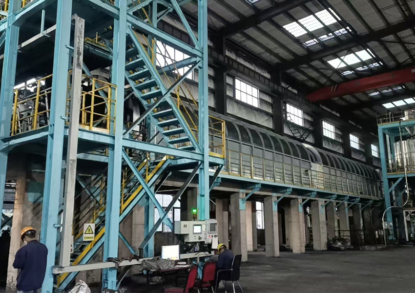 人造石墨包覆碳化回转焙烧窑