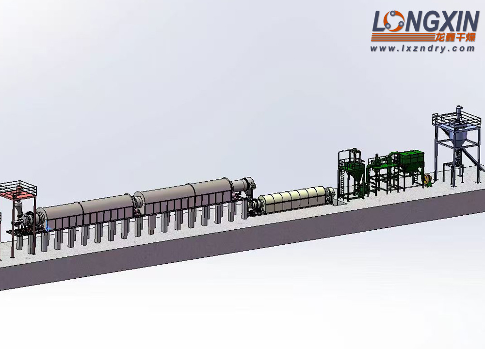 生物质多孔碳热解碳化炉