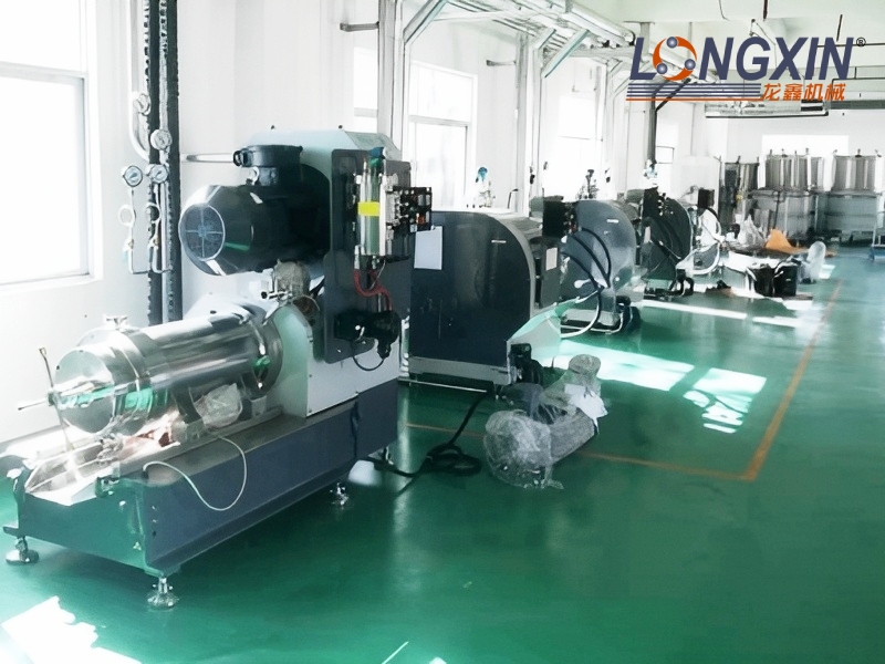 胶粘剂研磨分散产线